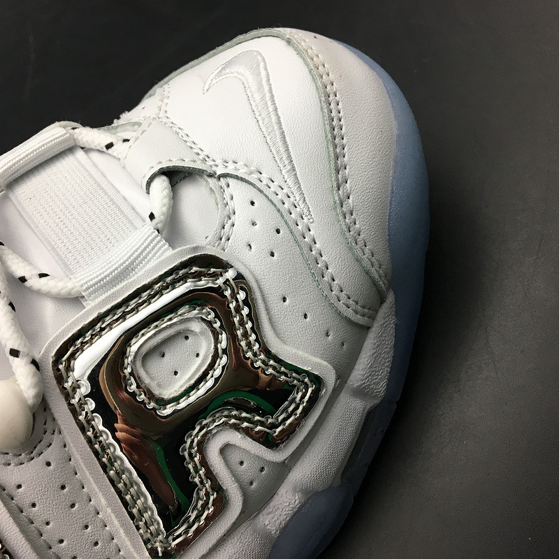 nike air more uptempo Ch*0me white 917593-100